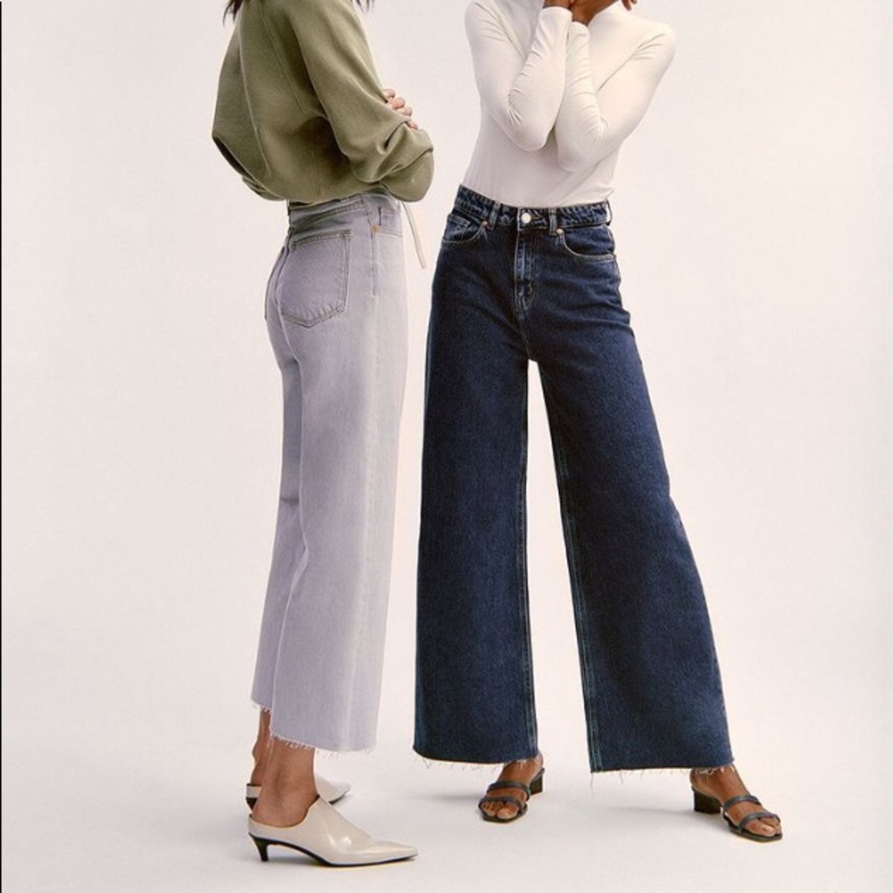 Frank & Oak : Nina jeans - Wide leg fit